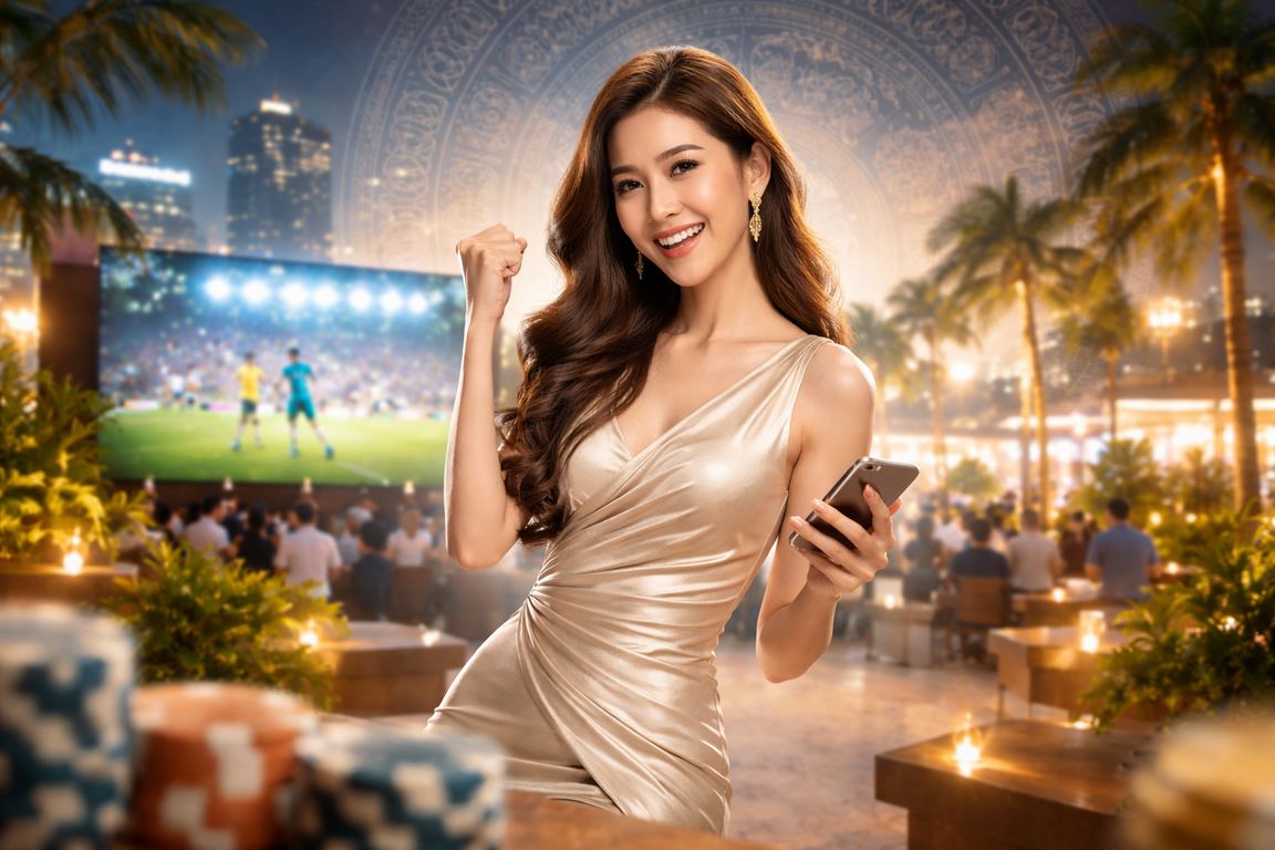 Người dùng tại TP.HCM theo dõi kèo bóng đá và kiểm tra ưu đãi thể thao trên điện thoại