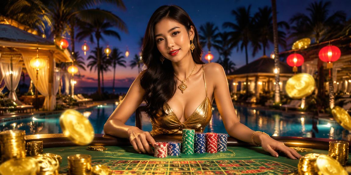 Cảnh lễ hội tại Mũi Né với người dùng trải nghiệm ứng dụng casino trên di động