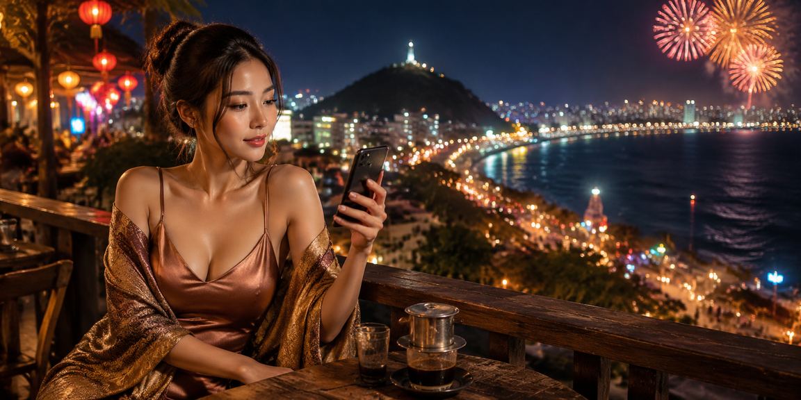 Người dùng tại Vũng Tàu thư giãn với card game và cà phê khi sử dụng nền tảng 2488